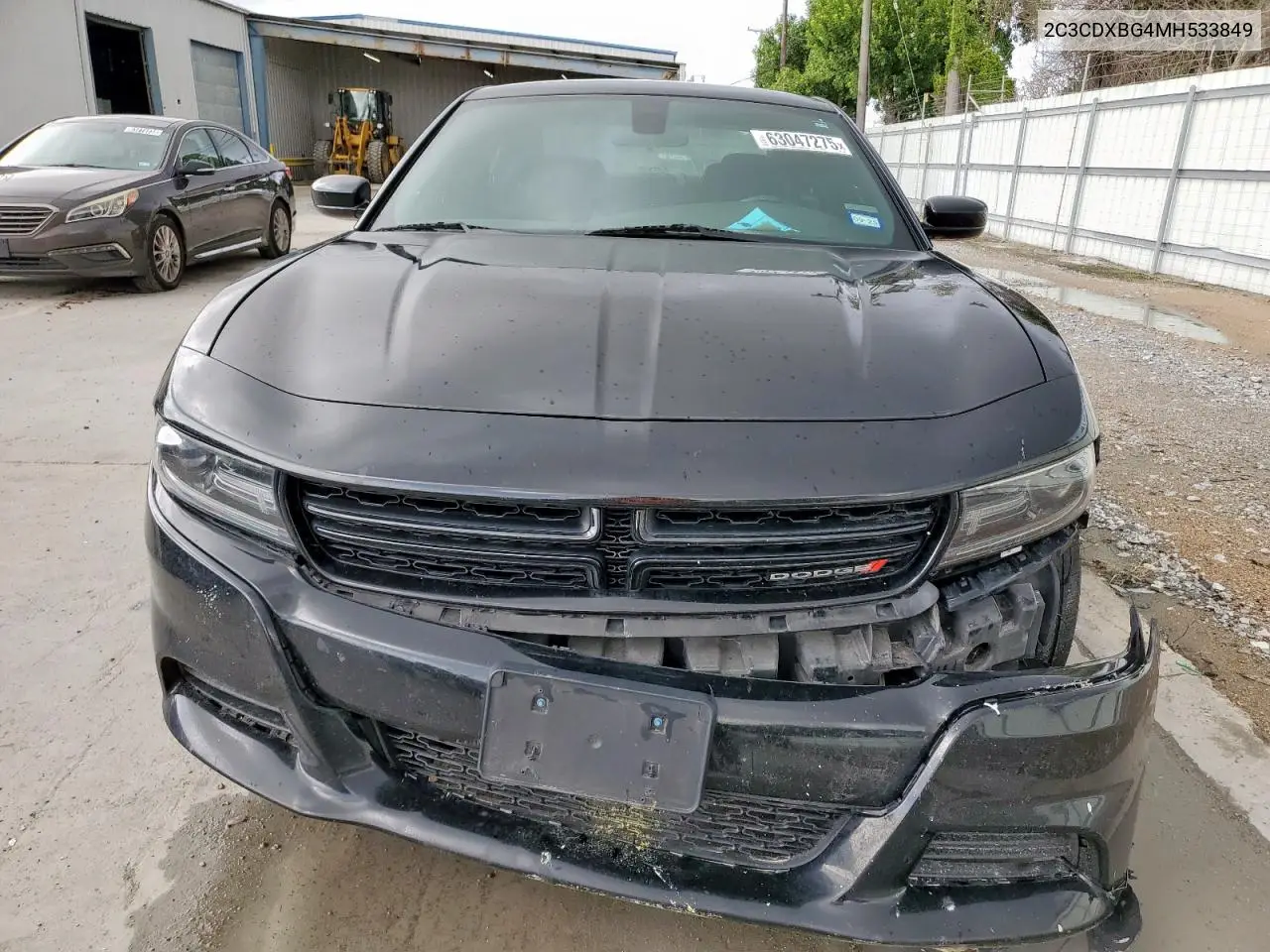 2021 Dodge Charger Sxt VIN: 2C3CDXBG4MH533849 Lot: 63047275