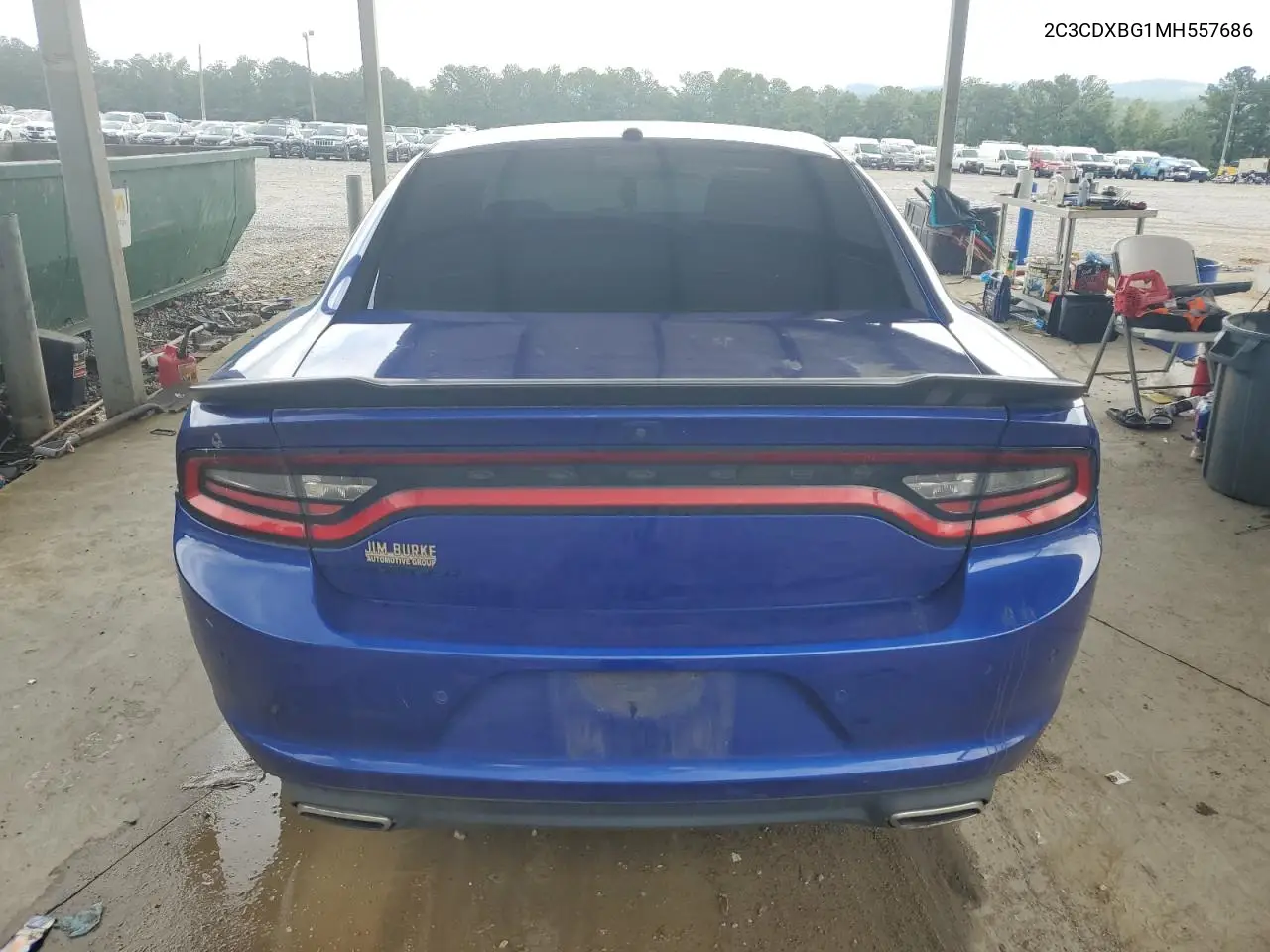 2021 Dodge Charger Sxt VIN: 2C3CDXBG1MH557686 Lot: 63156815