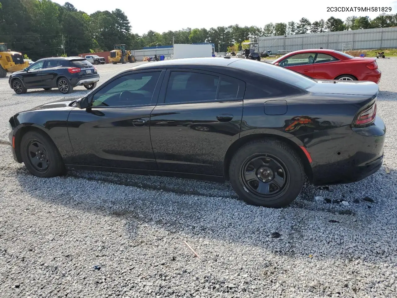 2021 Dodge Charger Police VIN: 2C3CDXAT9MH581829 Lot: 63190925
