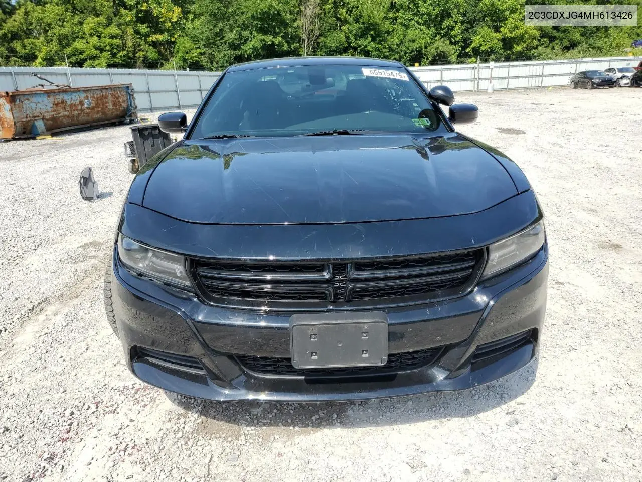 2021 Dodge Charger Sxt VIN: 2C3CDXJG4MH613426 Lot: 65515475