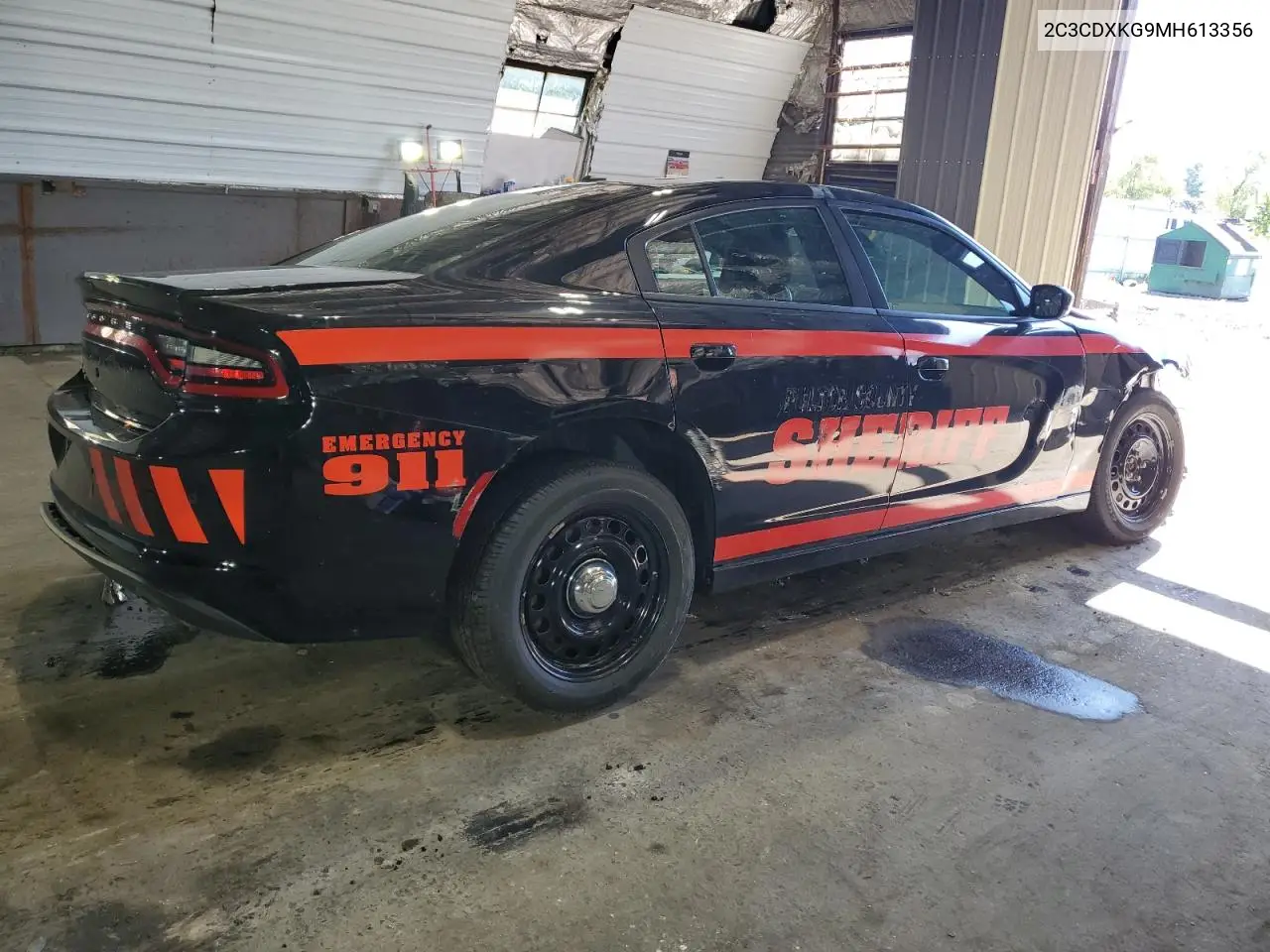 2021 Dodge Charger Police VIN: 2C3CDXKG9MH613356 Lot: 70980744