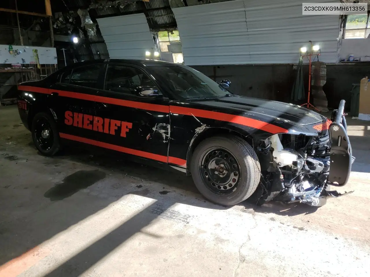 2021 Dodge Charger Police VIN: 2C3CDXKG9MH613356 Lot: 70980744