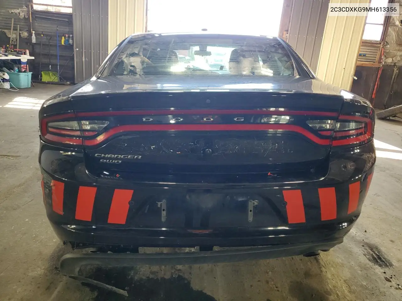 2021 Dodge Charger Police VIN: 2C3CDXKG9MH613356 Lot: 70980744