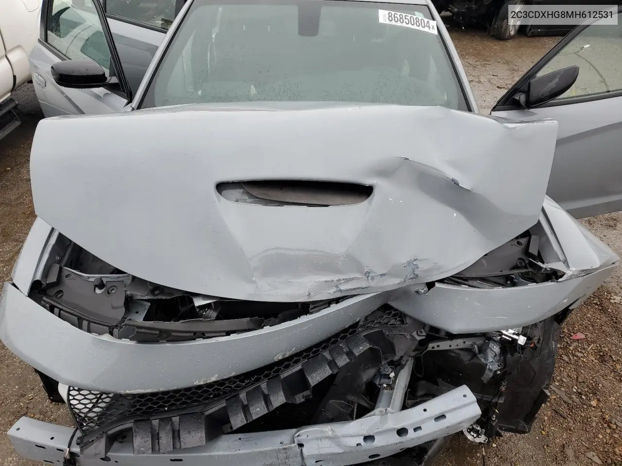 2021 Dodge Charger Gt VIN: 2C3CDXHG8MH612531 Lot: 86850804
