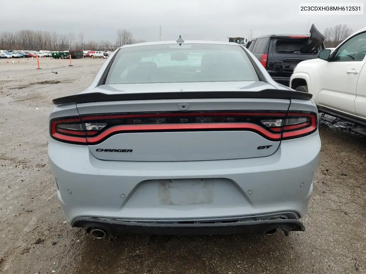 2021 Dodge Charger Gt VIN: 2C3CDXHG8MH612531 Lot: 86850804