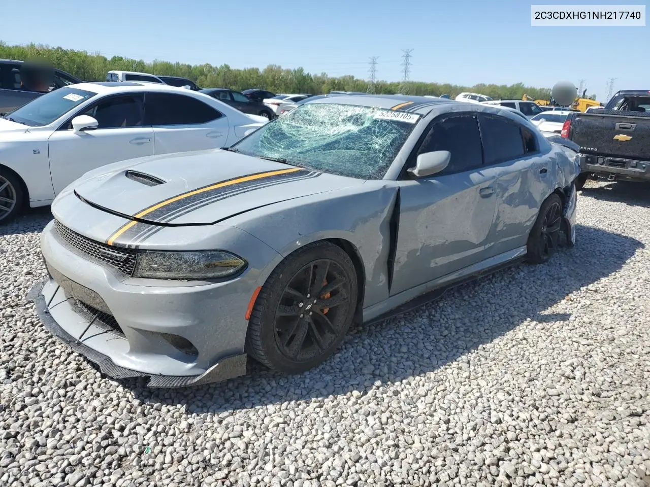 2c3cdxhg1nh217740 2C3CDXHG1NH217740 2022 Dodge Charger Gt
