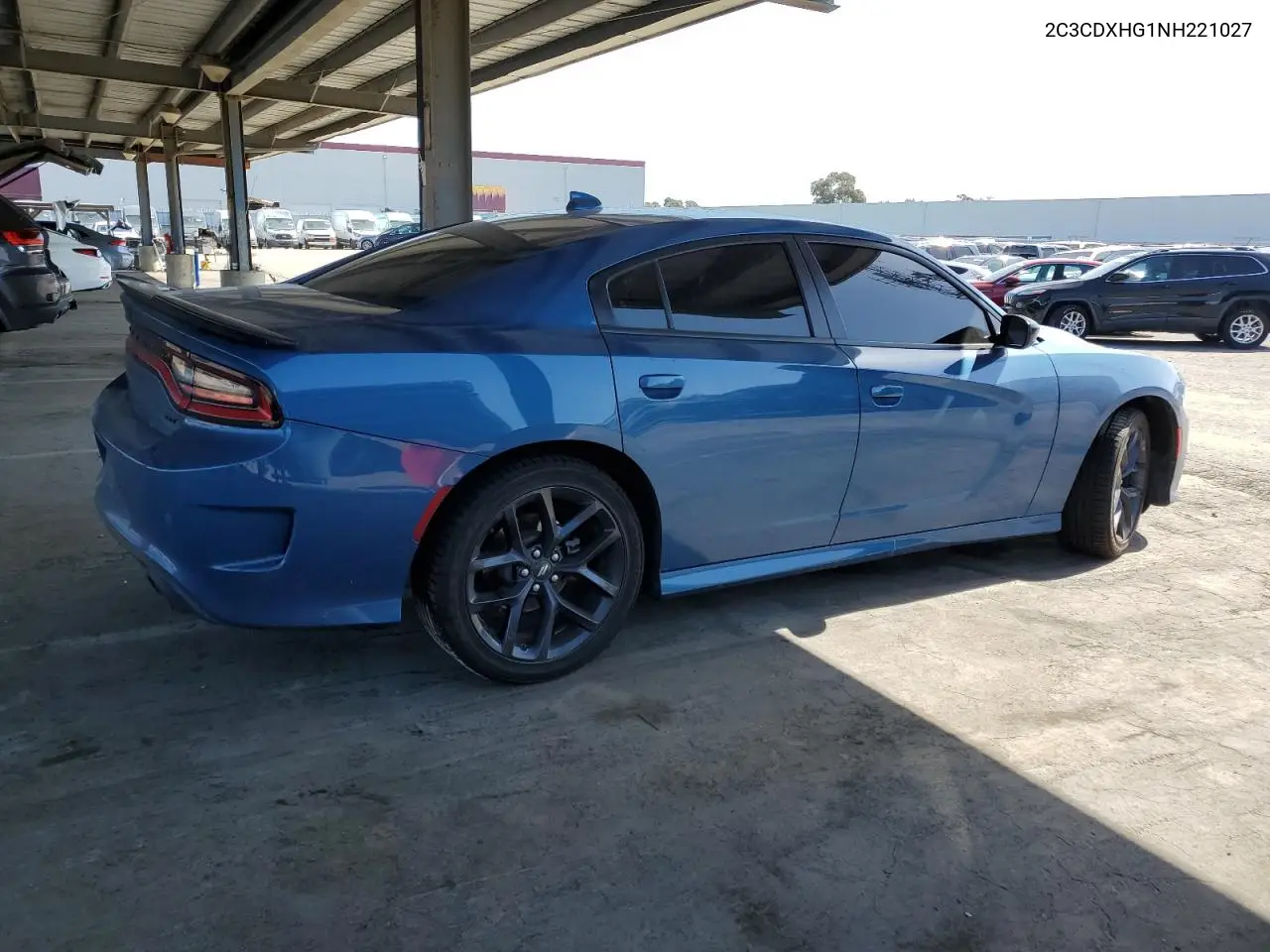 2022 Dodge Charger Gt VIN: 2C3CDXHG1NH221027 Lot: 52455775