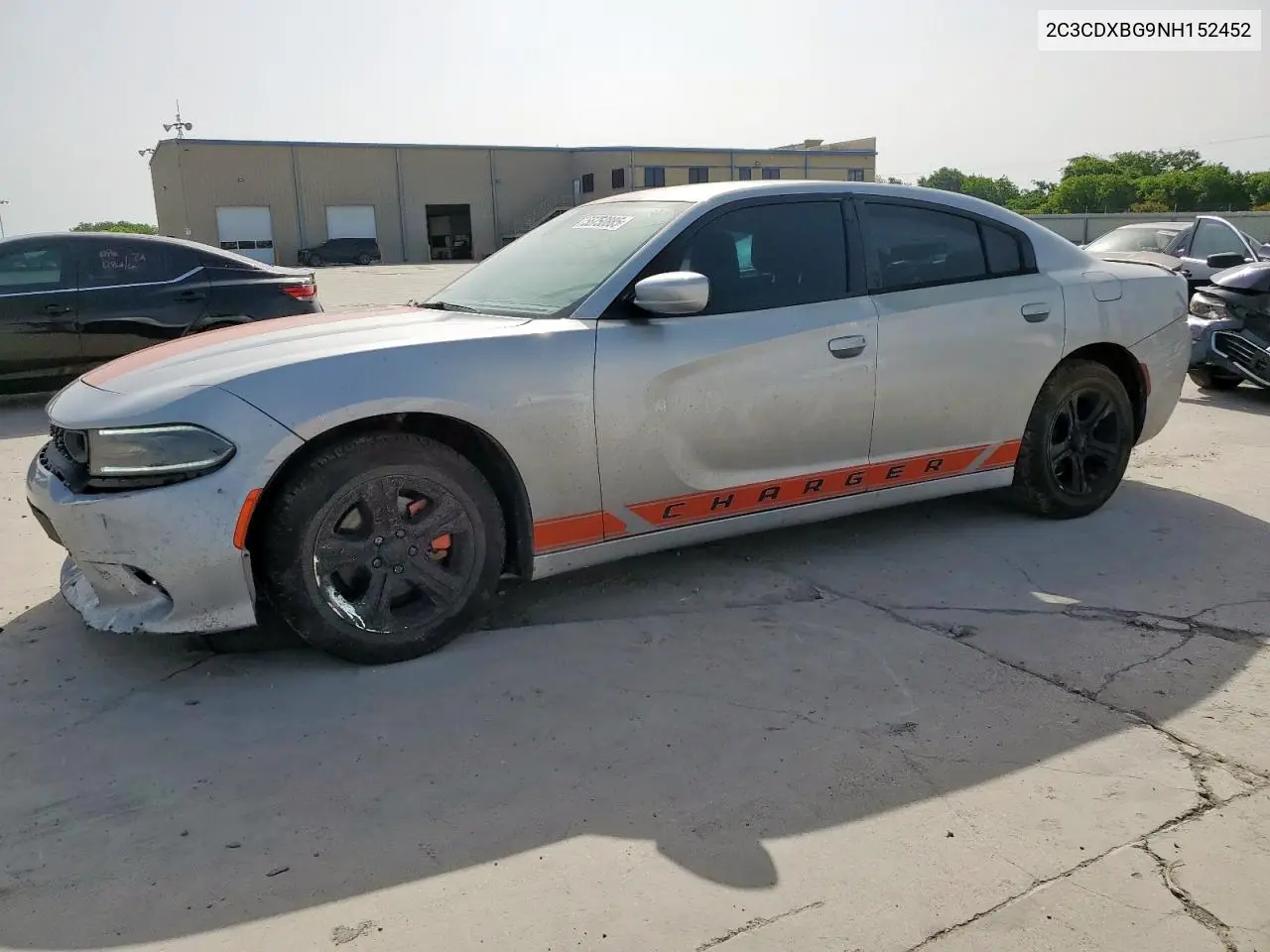 2022 Dodge Charger Sxt VIN: 2C3CDXBG9NH152452 Lot: 56750885
