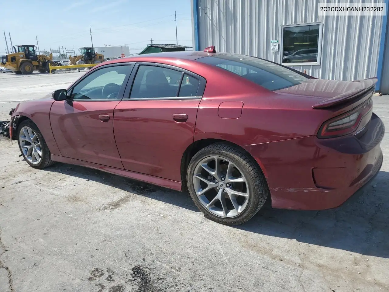 2022 Dodge Charger Gt VIN: 2C3CDXHG6NH232282 Lot: 57107605