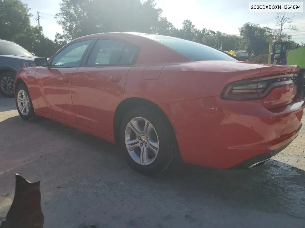 2022 Dodge Charger Sxt VIN: 2C3CDXBGXNH264094 Lot: 61732775