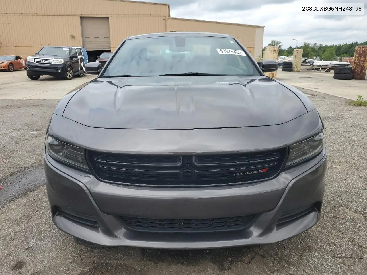 2022 Dodge Charger Sxt VIN: 2C3CDXBG5NH243198 Lot: 61976305