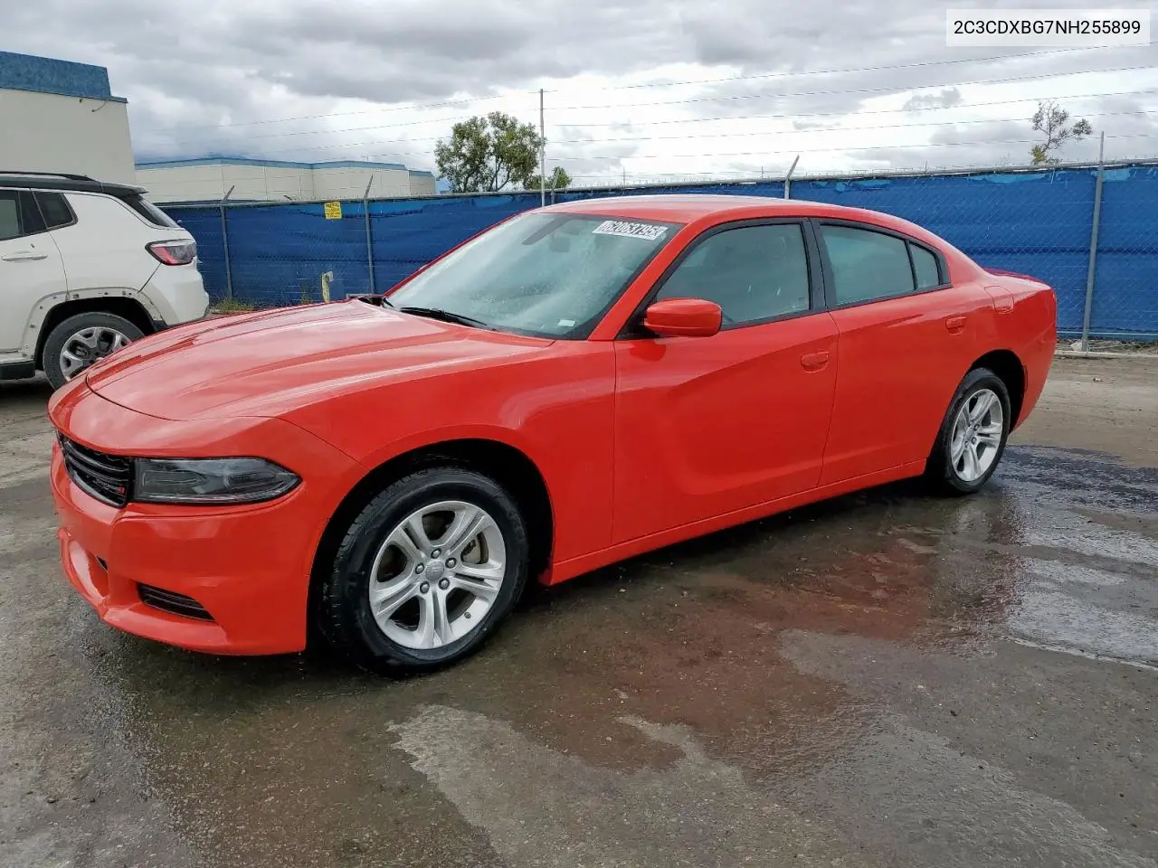 2022 Dodge Charger Sxt VIN: 2C3CDXBG7NH255899 Lot: 62063795