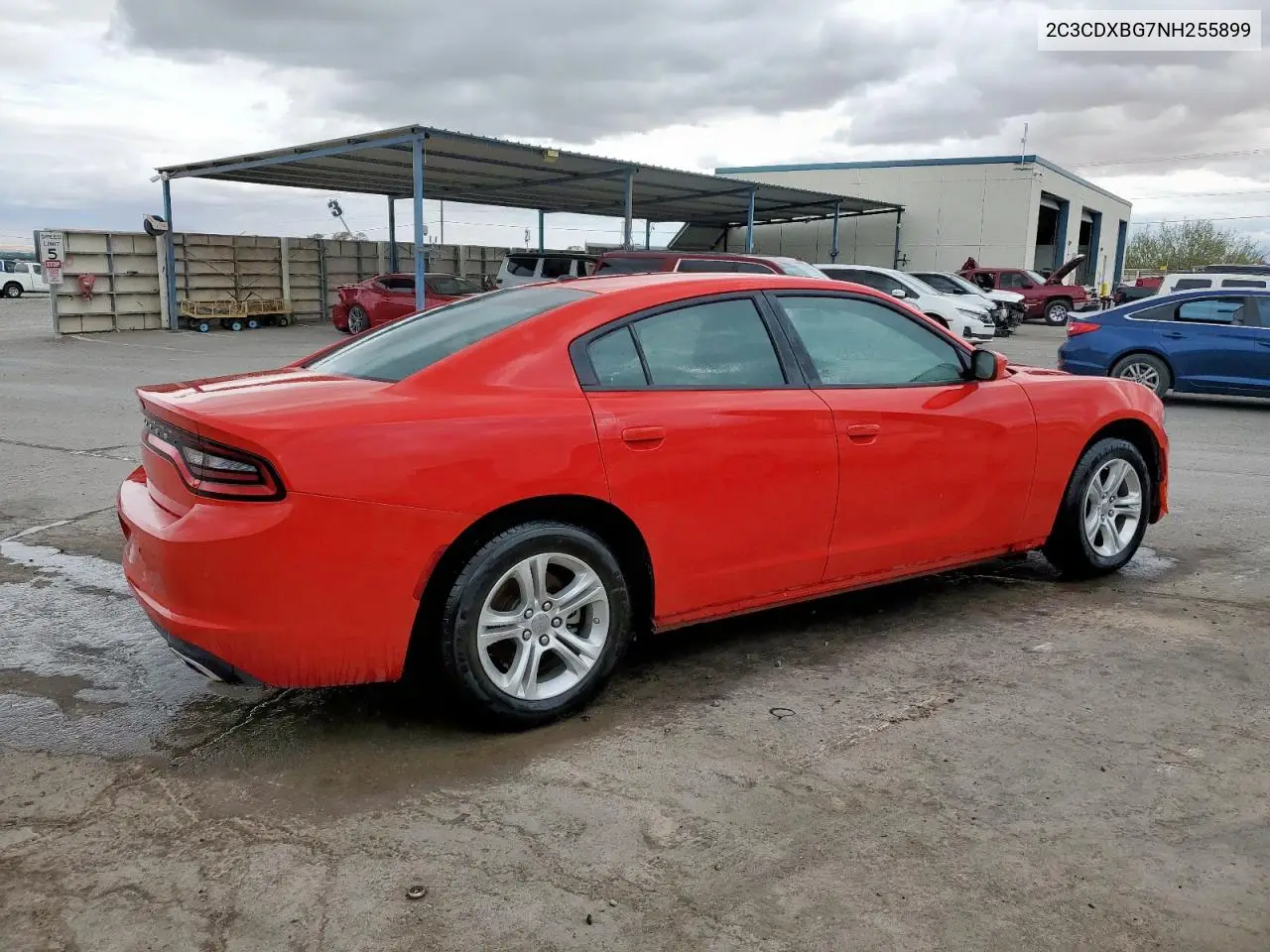 2022 Dodge Charger Sxt VIN: 2C3CDXBG7NH255899 Lot: 62063795