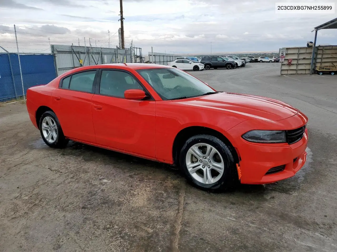 2022 Dodge Charger Sxt VIN: 2C3CDXBG7NH255899 Lot: 62063795