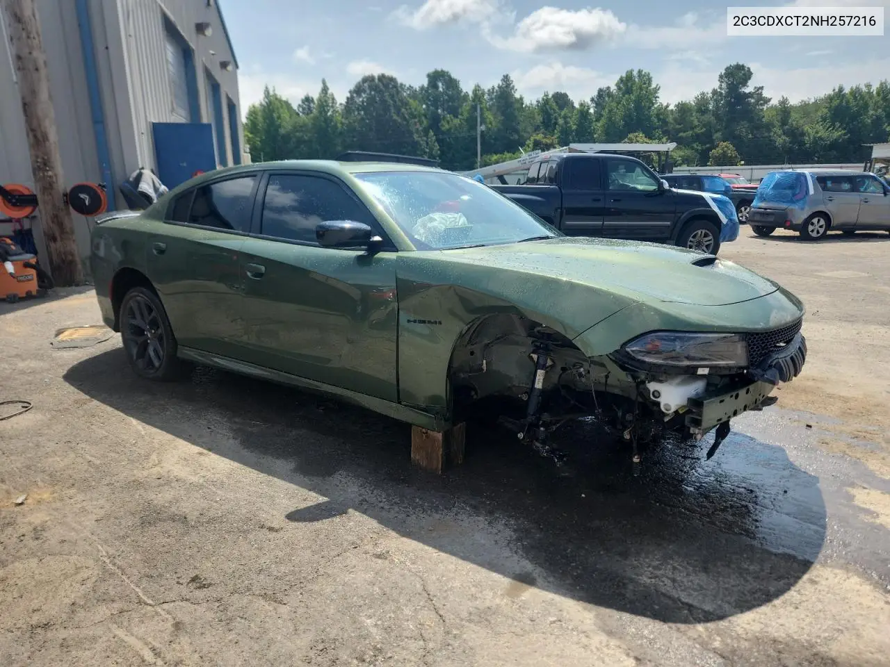 2022 Dodge Charger R/T VIN: 2C3CDXCT2NH257216 Lot: 62511955