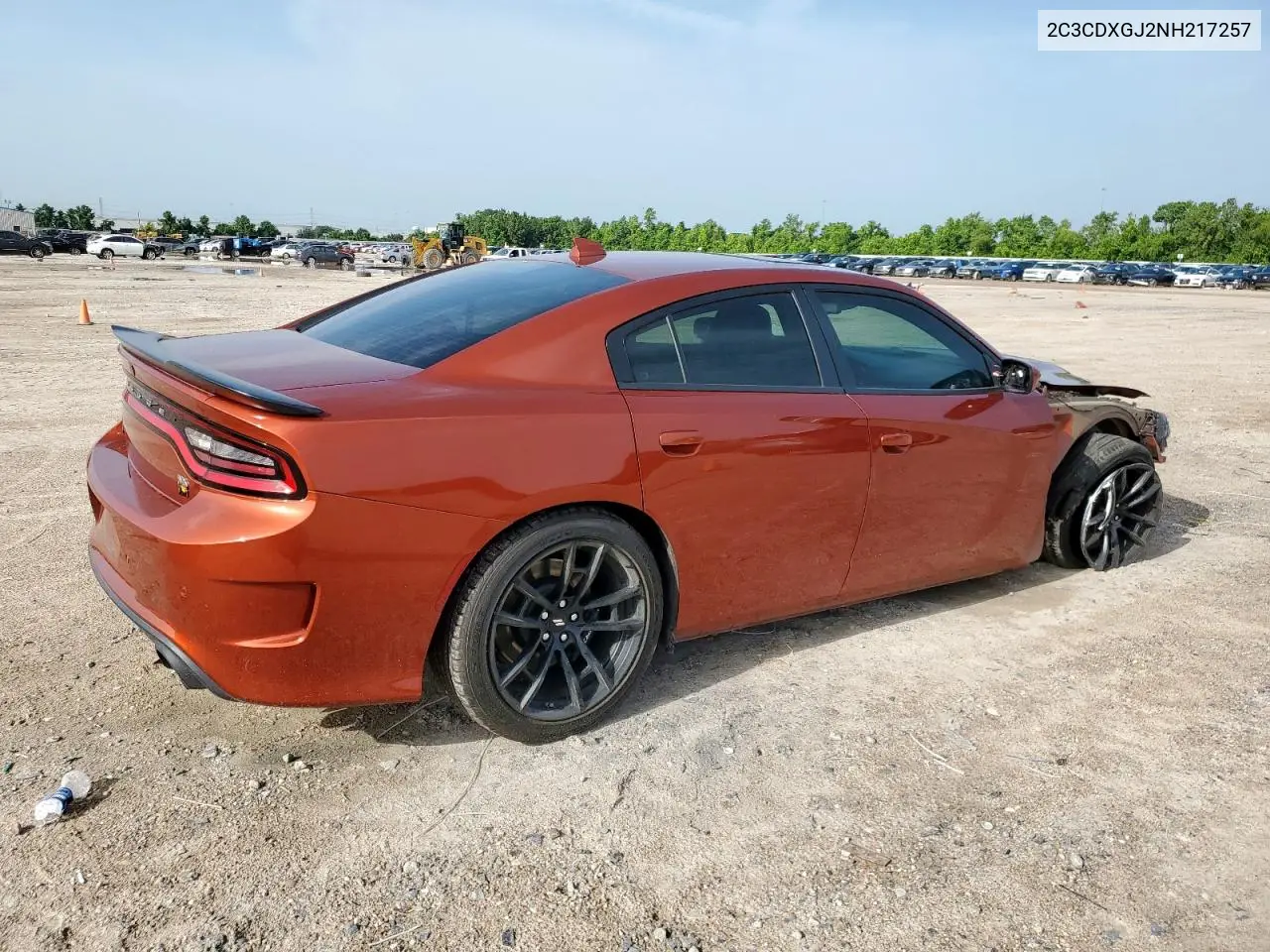 2022 Dodge Charger Scat Pack VIN: 2C3CDXGJ2NH217257 Lot: 62602335