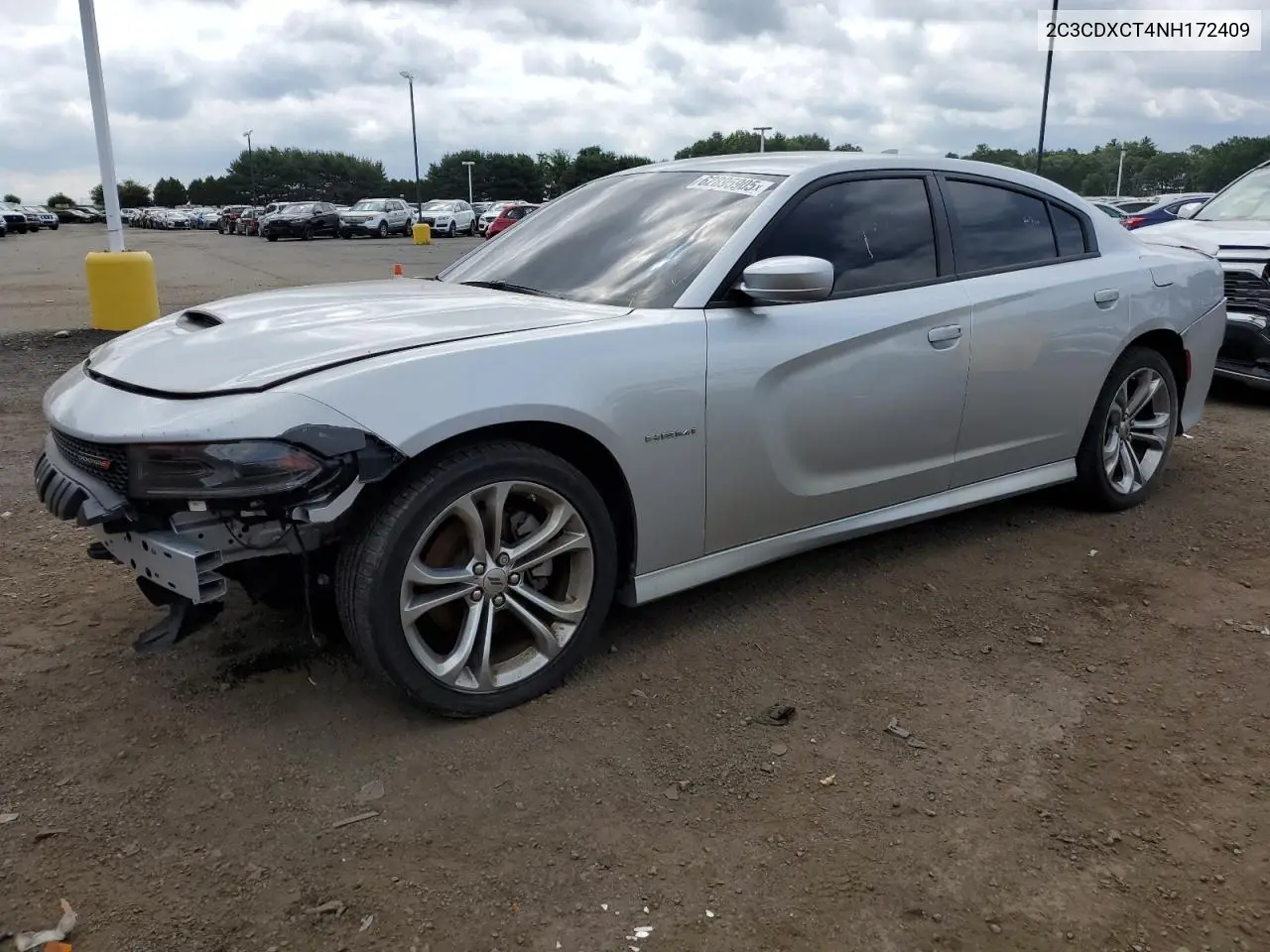 2022 Dodge Charger R/T VIN: 2C3CDXCT4NH172409 Lot: 62895905