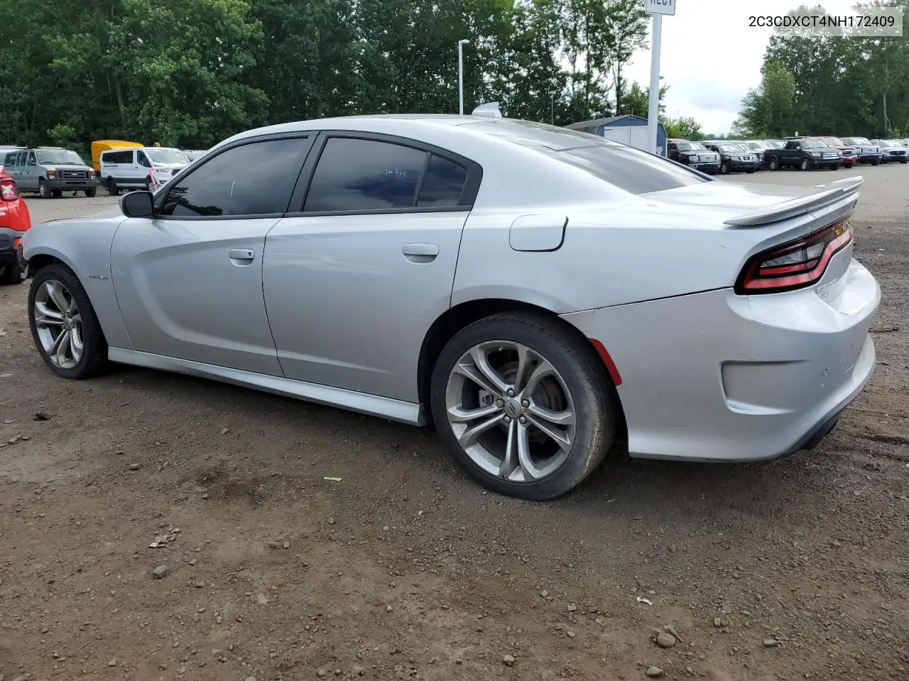2022 Dodge Charger R/T VIN: 2C3CDXCT4NH172409 Lot: 62895905