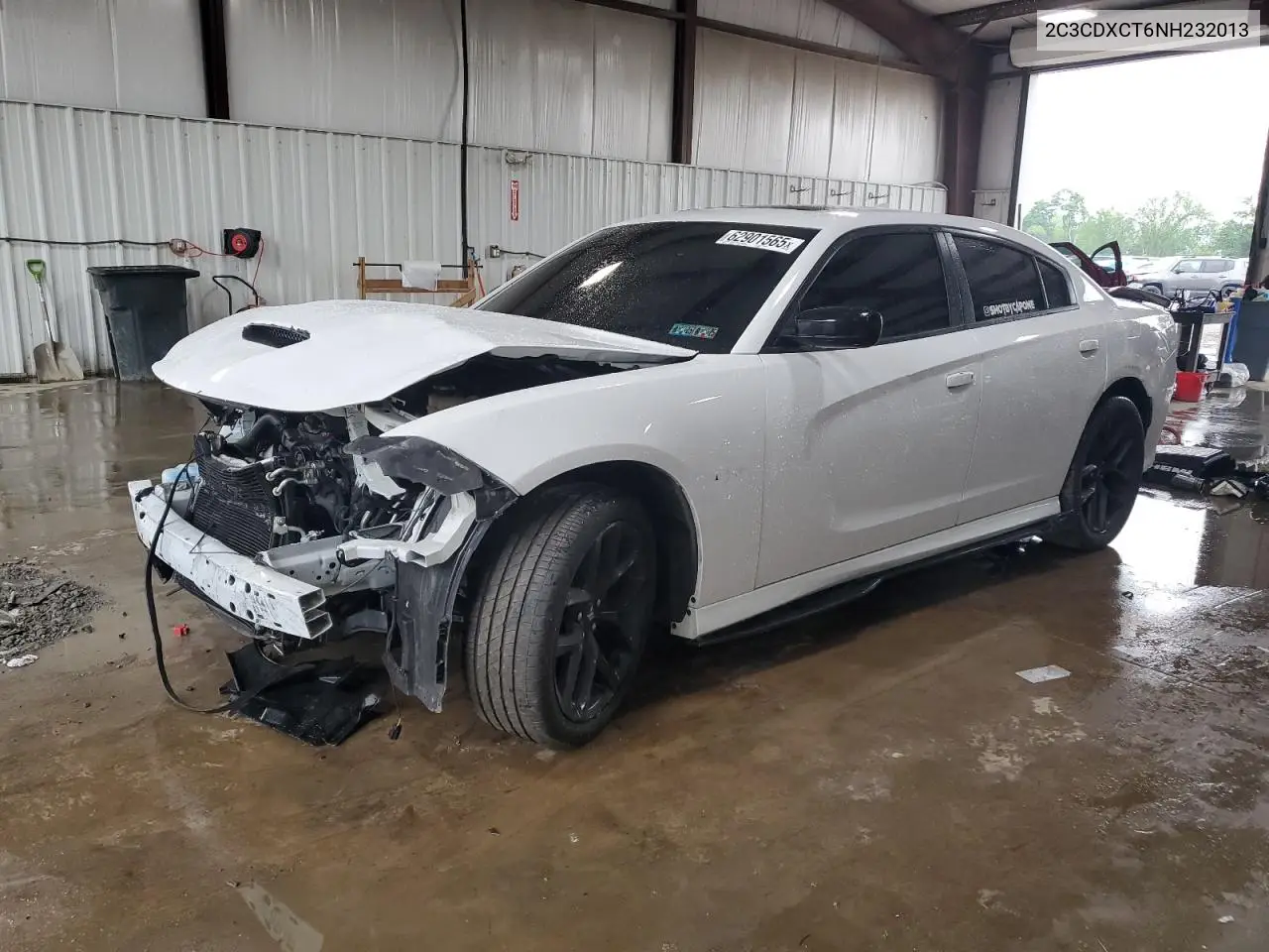 2022 Dodge Charger R/T VIN: 2C3CDXCT6NH232013 Lot: 62901565