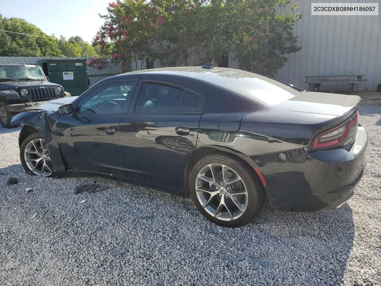 2022 Dodge Charger Sxt VIN: 2C3CDXBG8NH186057 Lot: 63283385