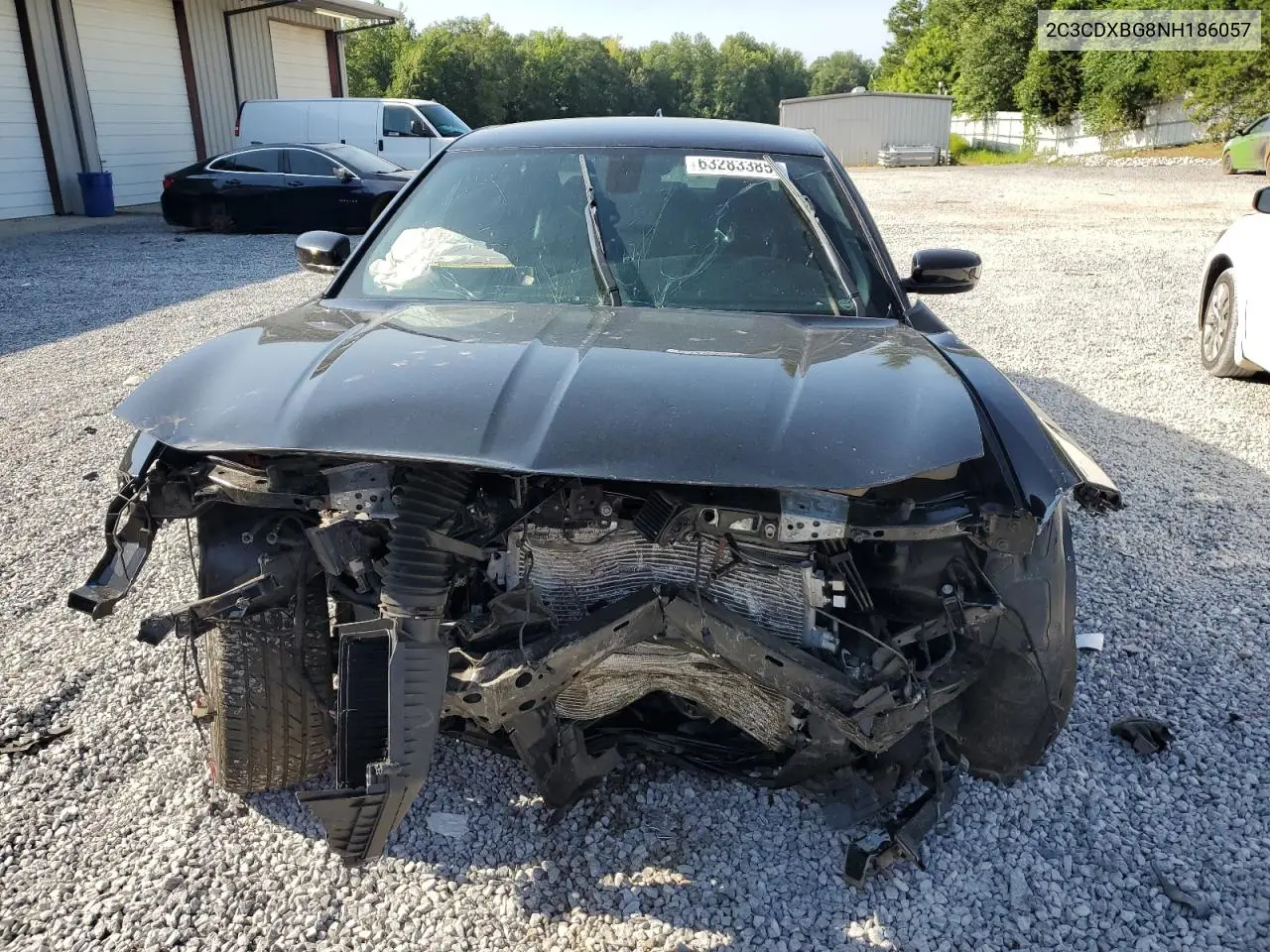 2022 Dodge Charger Sxt VIN: 2C3CDXBG8NH186057 Lot: 63283385