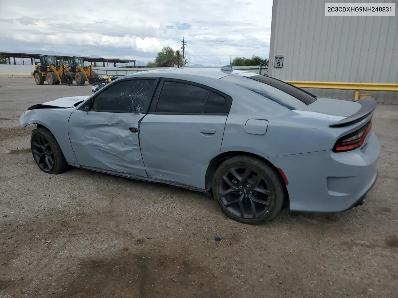 2022 Dodge Charger Gt VIN: 2C3CDXHG9NH240831 Lot: 65655765