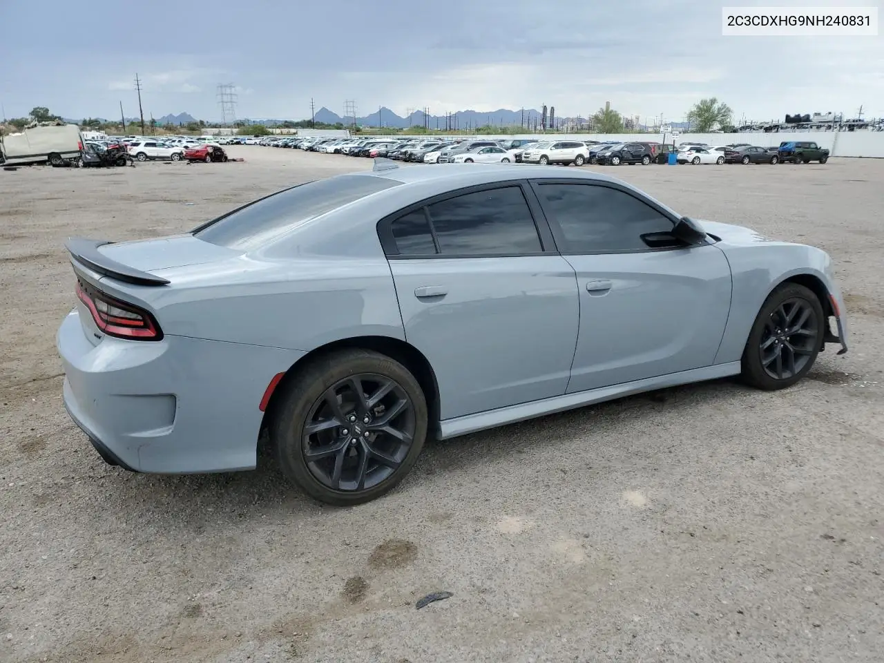 2022 Dodge Charger Gt VIN: 2C3CDXHG9NH240831 Lot: 65655765