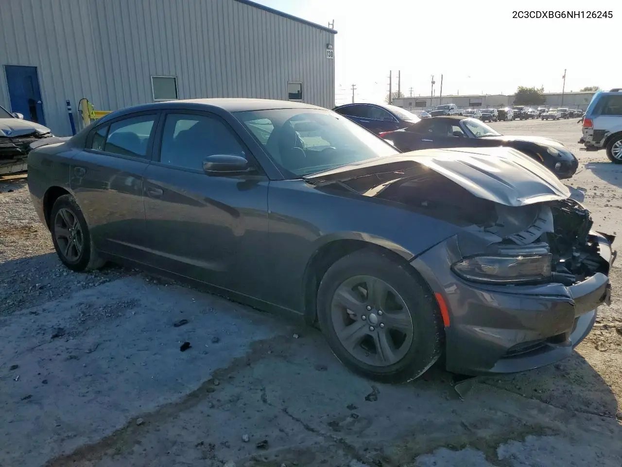 2022 Dodge Charger Sxt VIN: 2C3CDXBG6NH126245 Lot: 65759435
