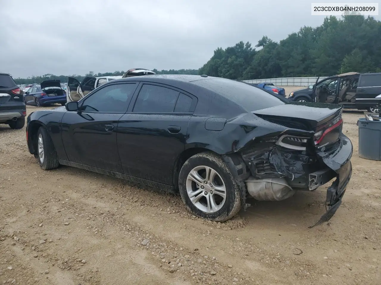 2022 Dodge Charger Sxt VIN: 2C3CDXBG4NH208099 Lot: 66093075