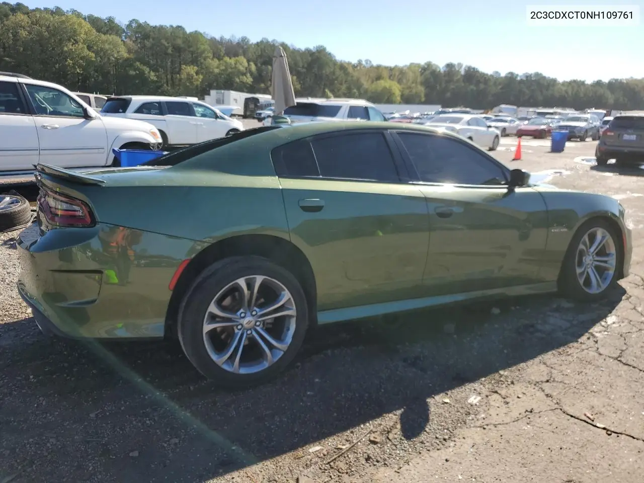 2022 Dodge Charger R/T VIN: 2C3CDXCT0NH109761 Lot: 66261515