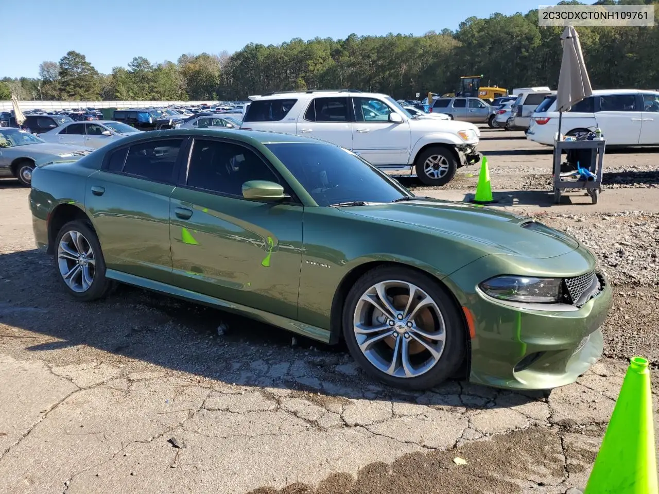 2022 Dodge Charger R/T VIN: 2C3CDXCT0NH109761 Lot: 66261515