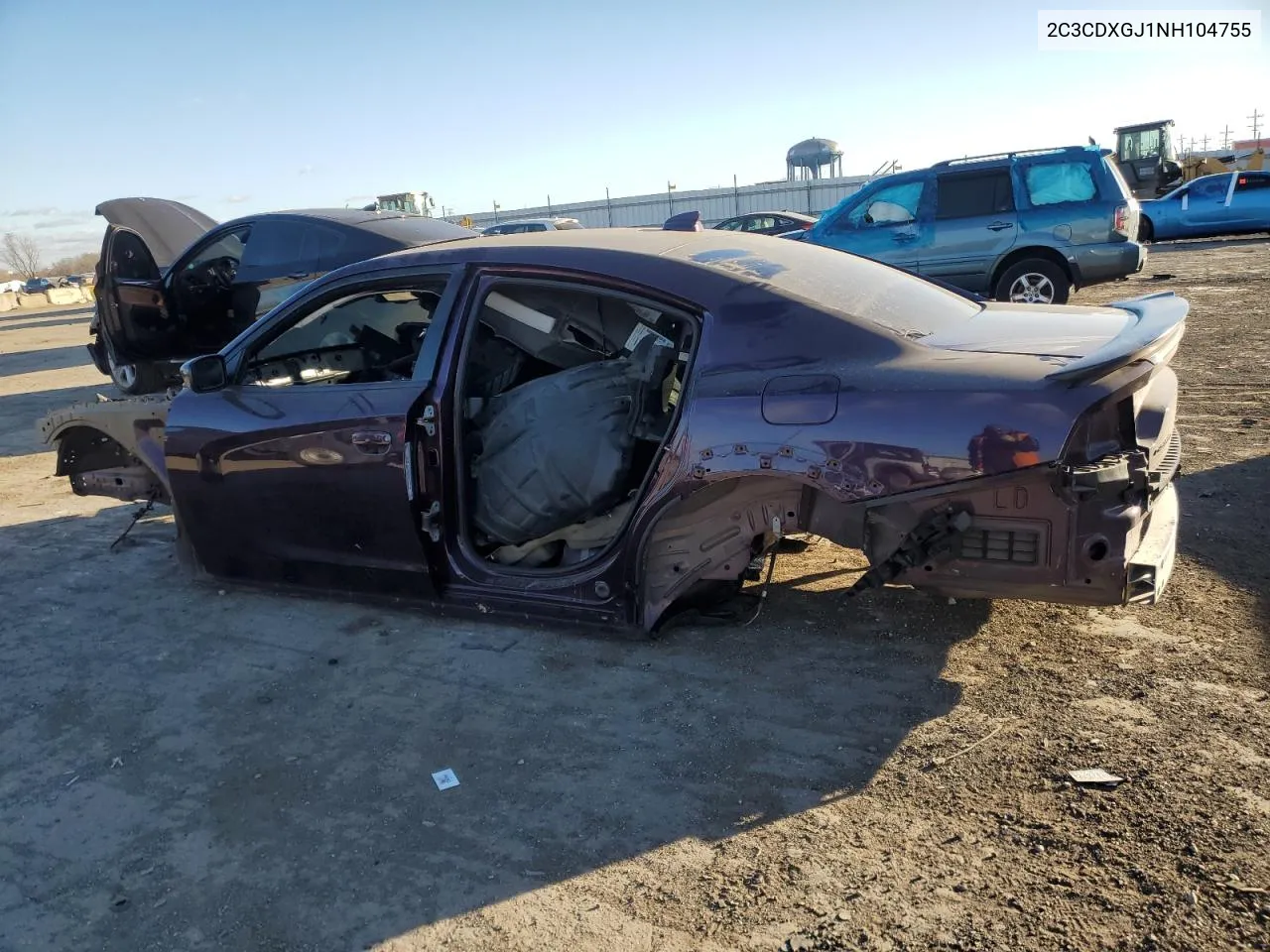 2022 Dodge Charger Scat Pack VIN: 2C3CDXGJ1NH104755 Lot: 78891944