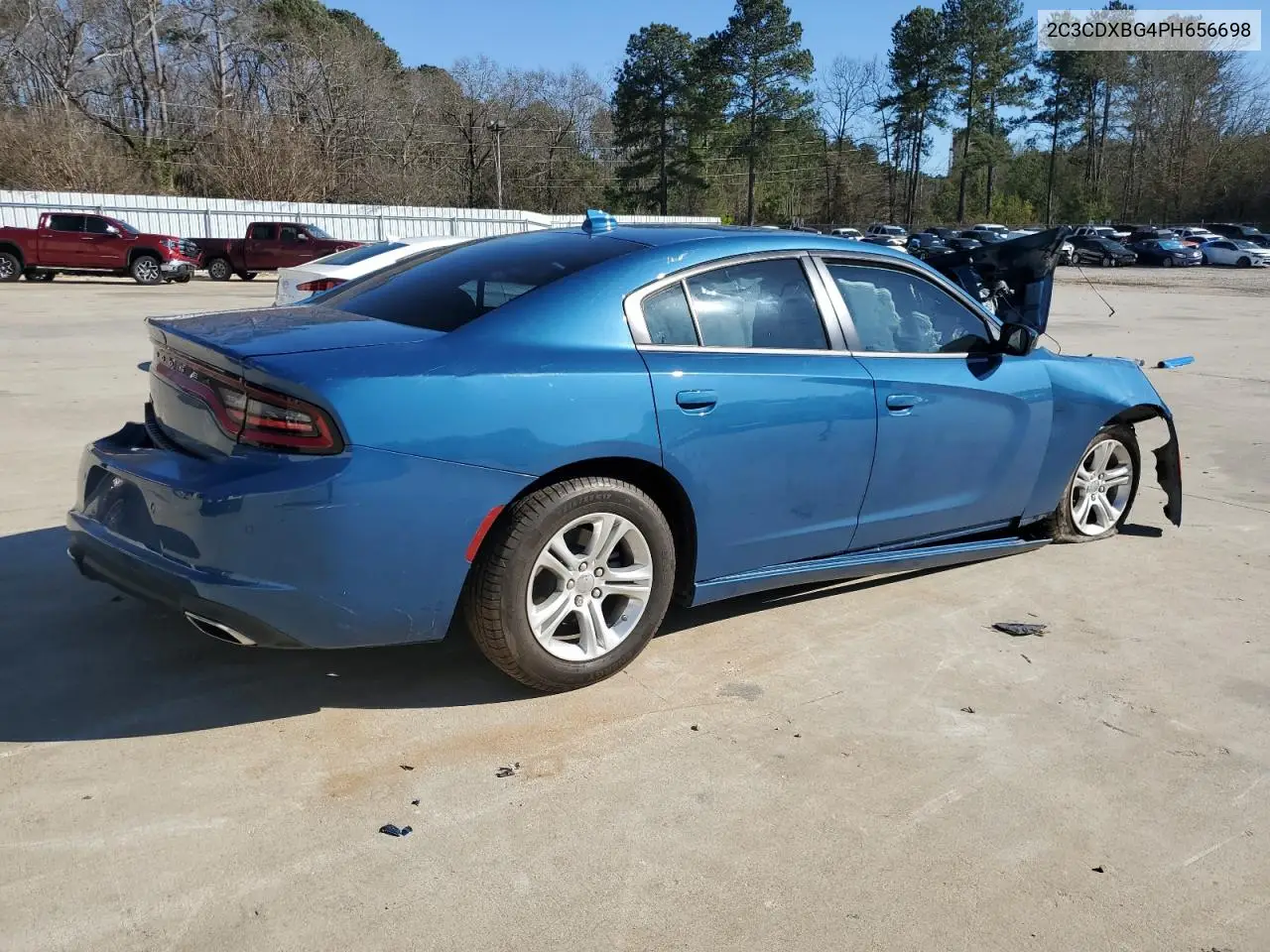 2023 Dodge Charger Sxt VIN: 2C3CDXBG4PH656698 Lot: 48195615