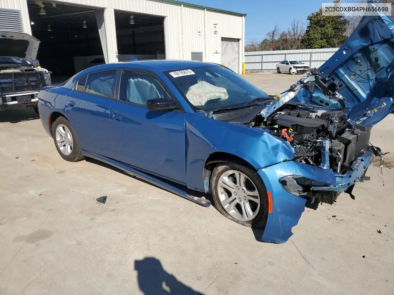 2023 Dodge Charger Sxt VIN: 2C3CDXBG4PH656698 Lot: 48195615