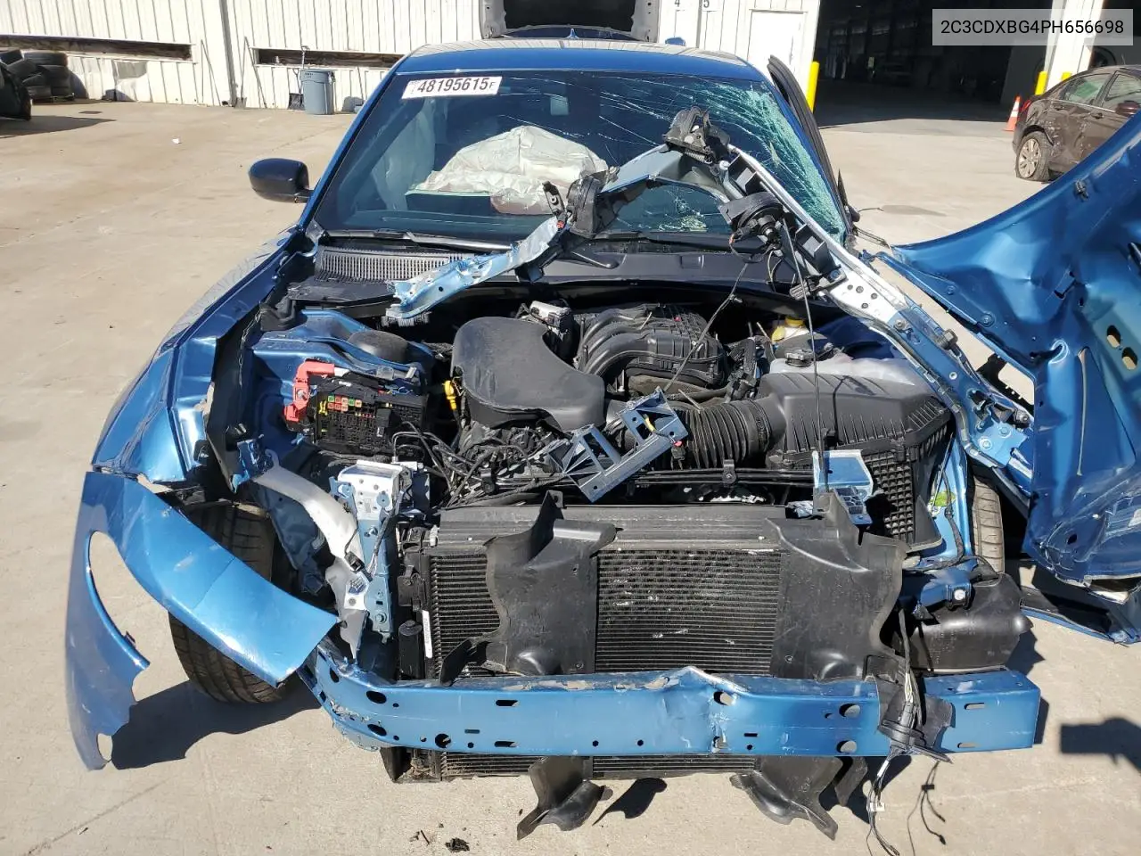 2023 Dodge Charger Sxt VIN: 2C3CDXBG4PH656698 Lot: 48195615