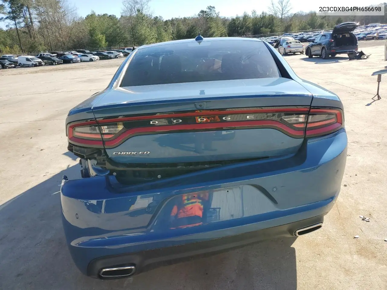2023 Dodge Charger Sxt VIN: 2C3CDXBG4PH656698 Lot: 48195615