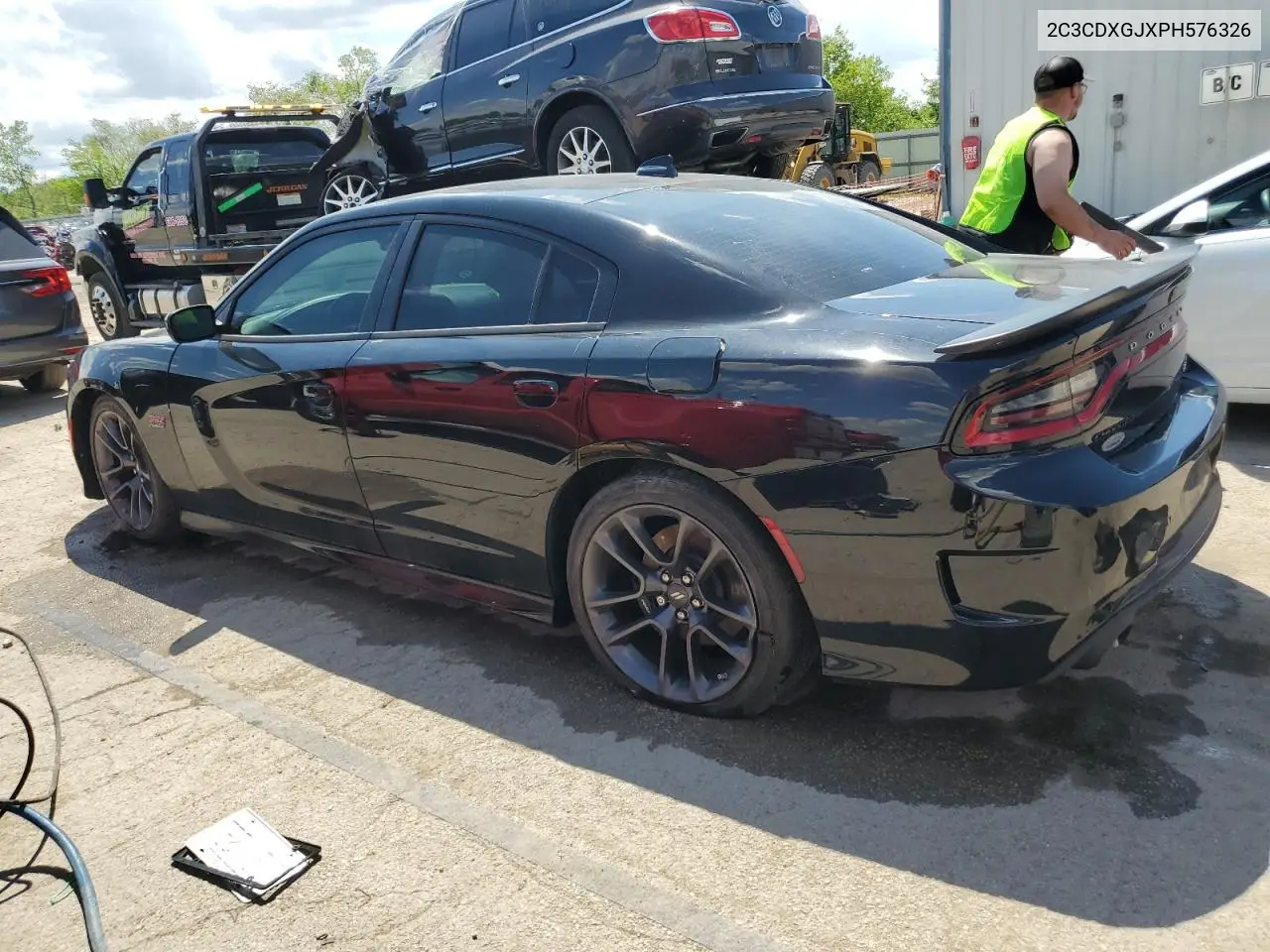 2023 Dodge Charger Scat Pack VIN: 2C3CDXGJXPH576326 Lot: 55942745