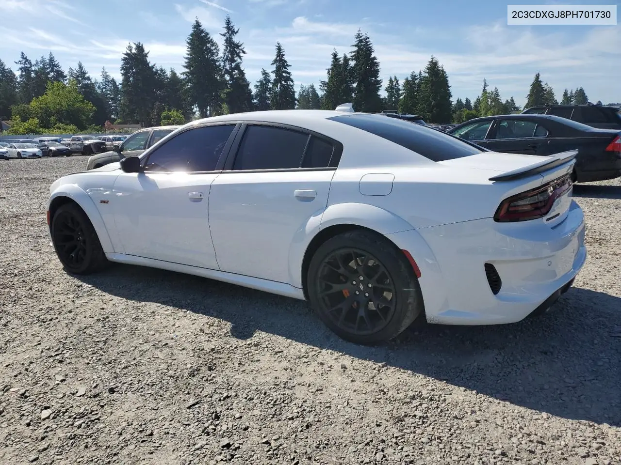 2023 Dodge Charger Scat Pack VIN: 2C3CDXGJ8PH701730 Lot: 61689155