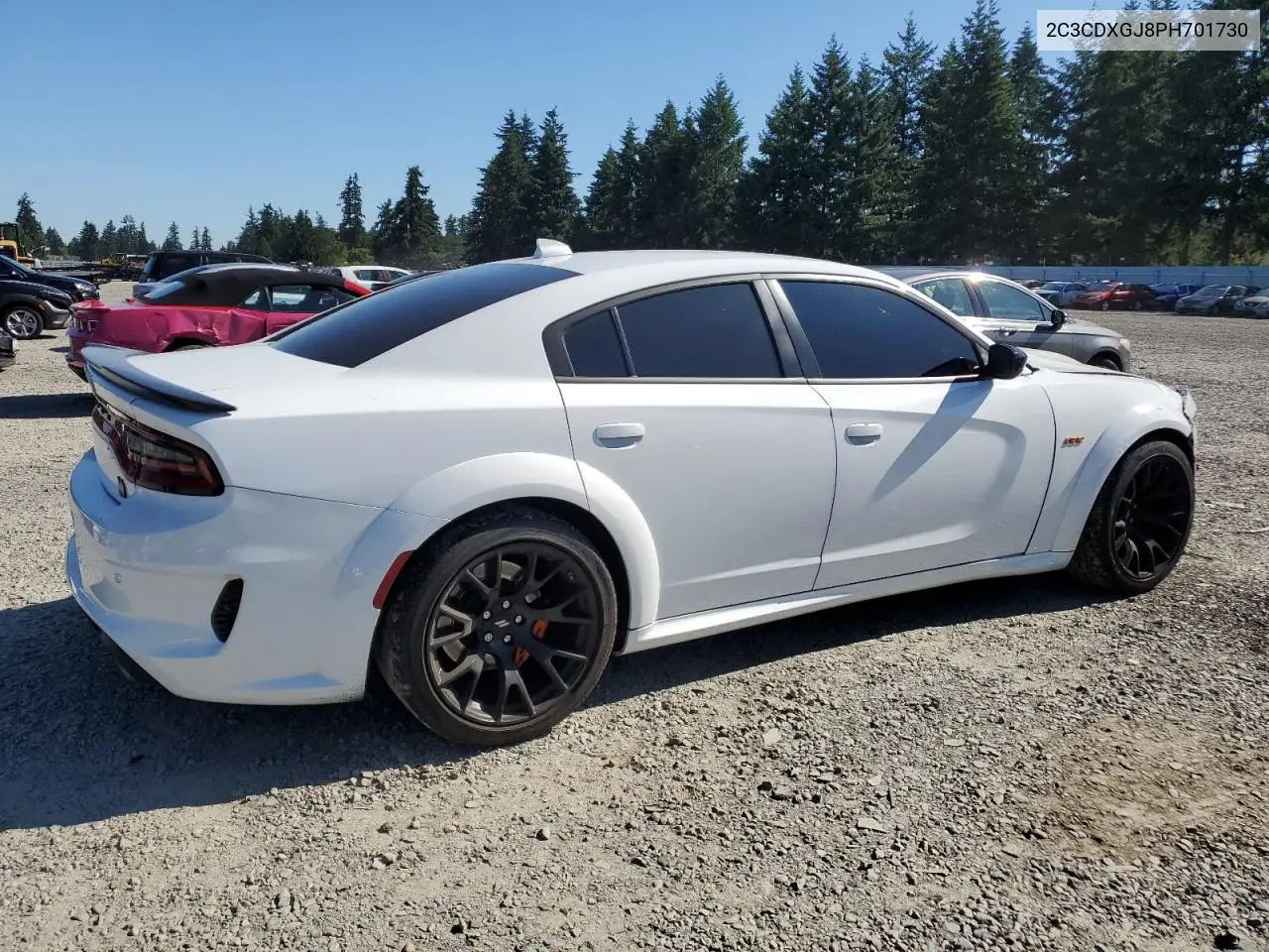 2023 Dodge Charger Scat Pack VIN: 2C3CDXGJ8PH701730 Lot: 61689155