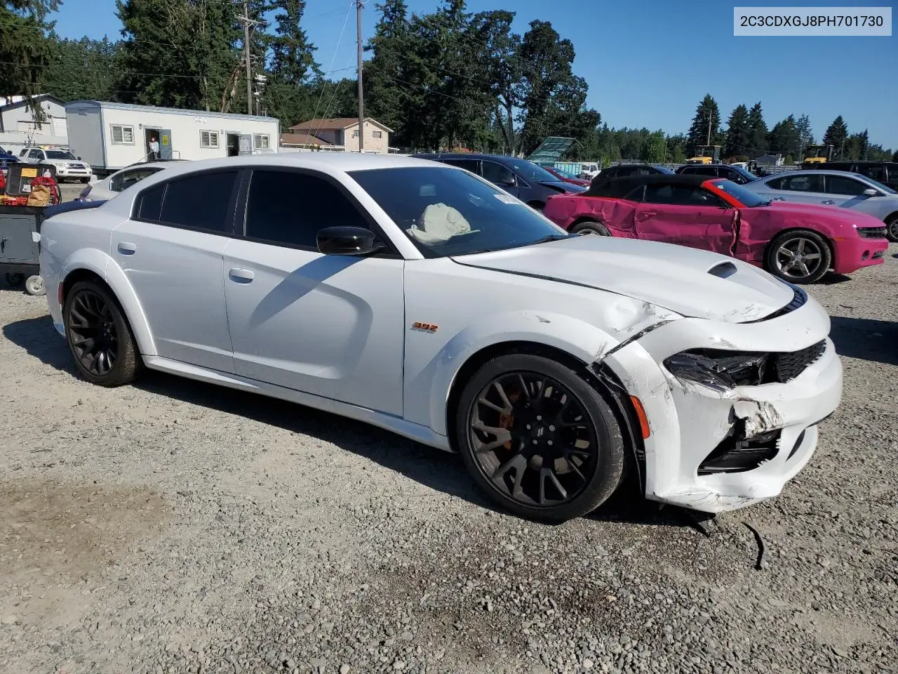 2023 Dodge Charger Scat Pack VIN: 2C3CDXGJ8PH701730 Lot: 61689155