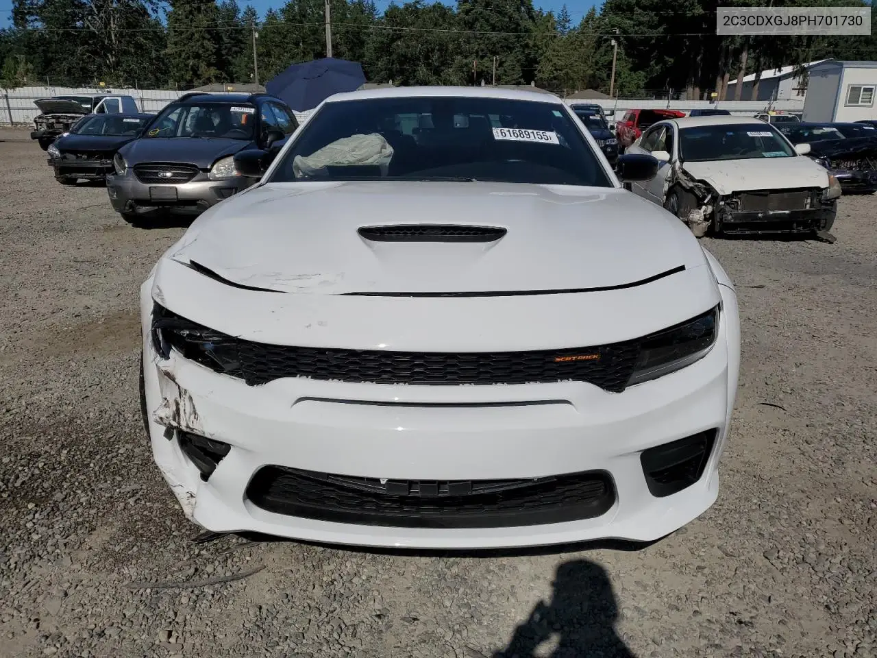 2023 Dodge Charger Scat Pack VIN: 2C3CDXGJ8PH701730 Lot: 61689155