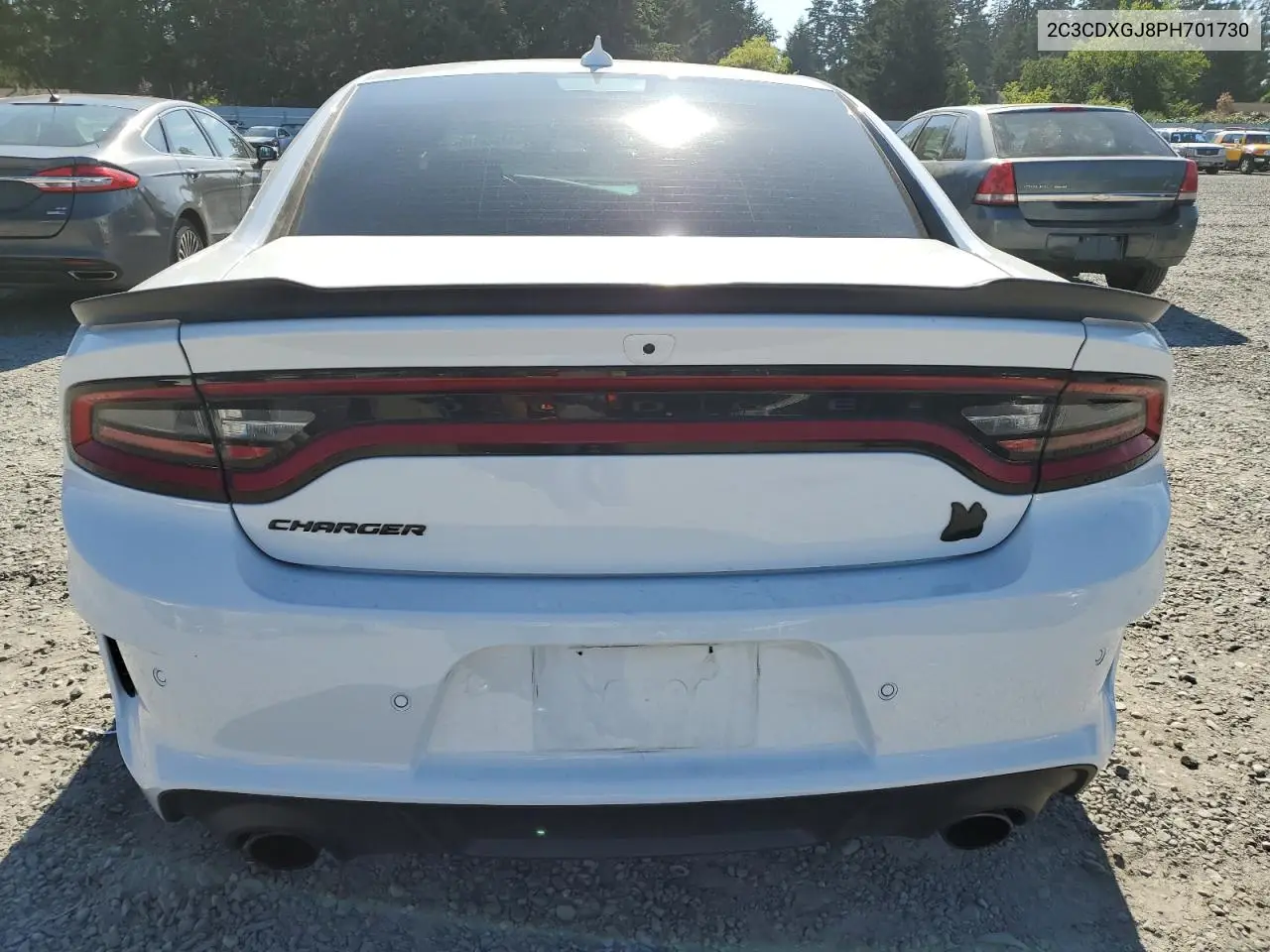 2023 Dodge Charger Scat Pack VIN: 2C3CDXGJ8PH701730 Lot: 61689155