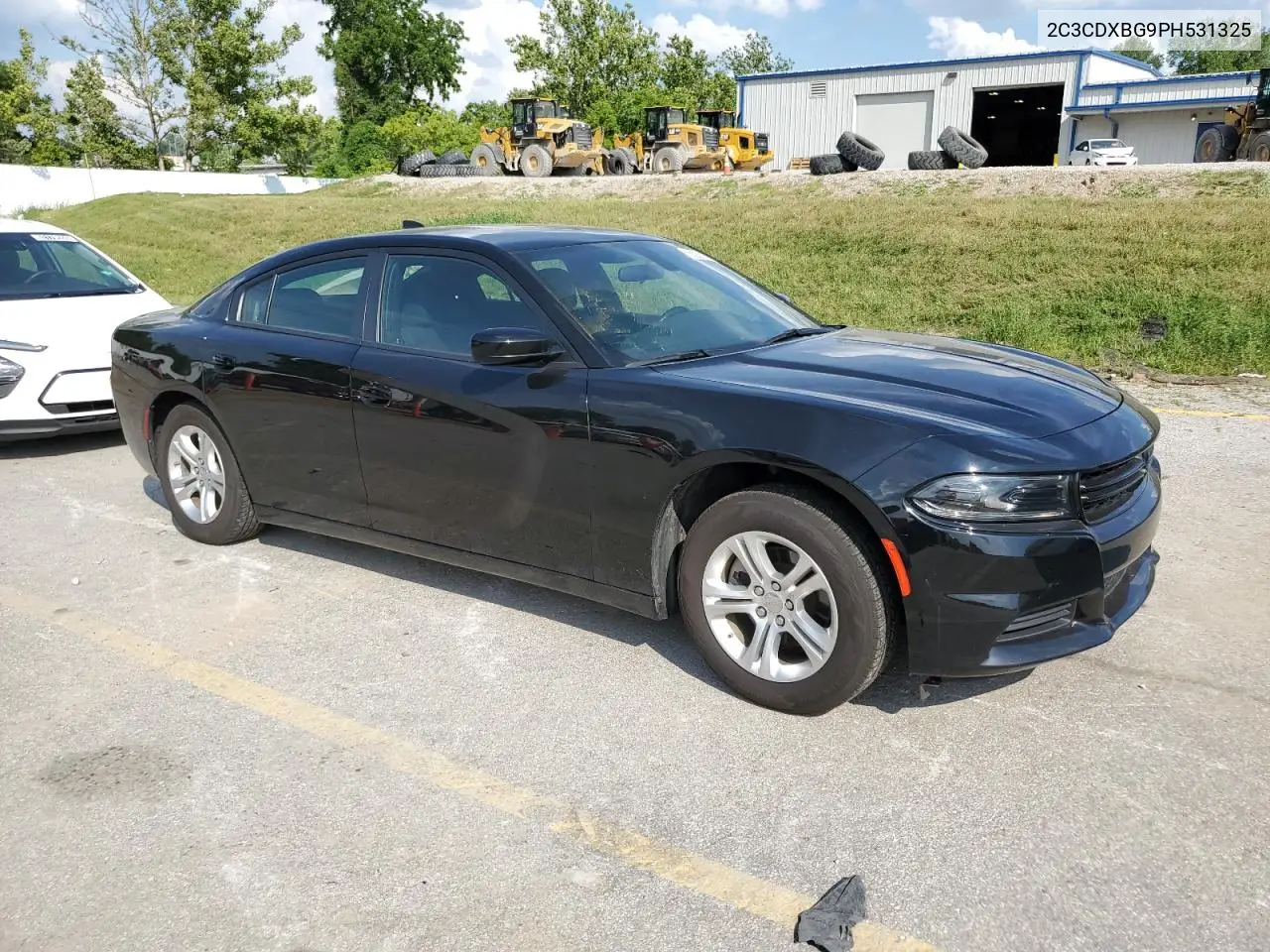 2023 Dodge Charger Sxt VIN: 2C3CDXBG9PH531325 Lot: 61741075