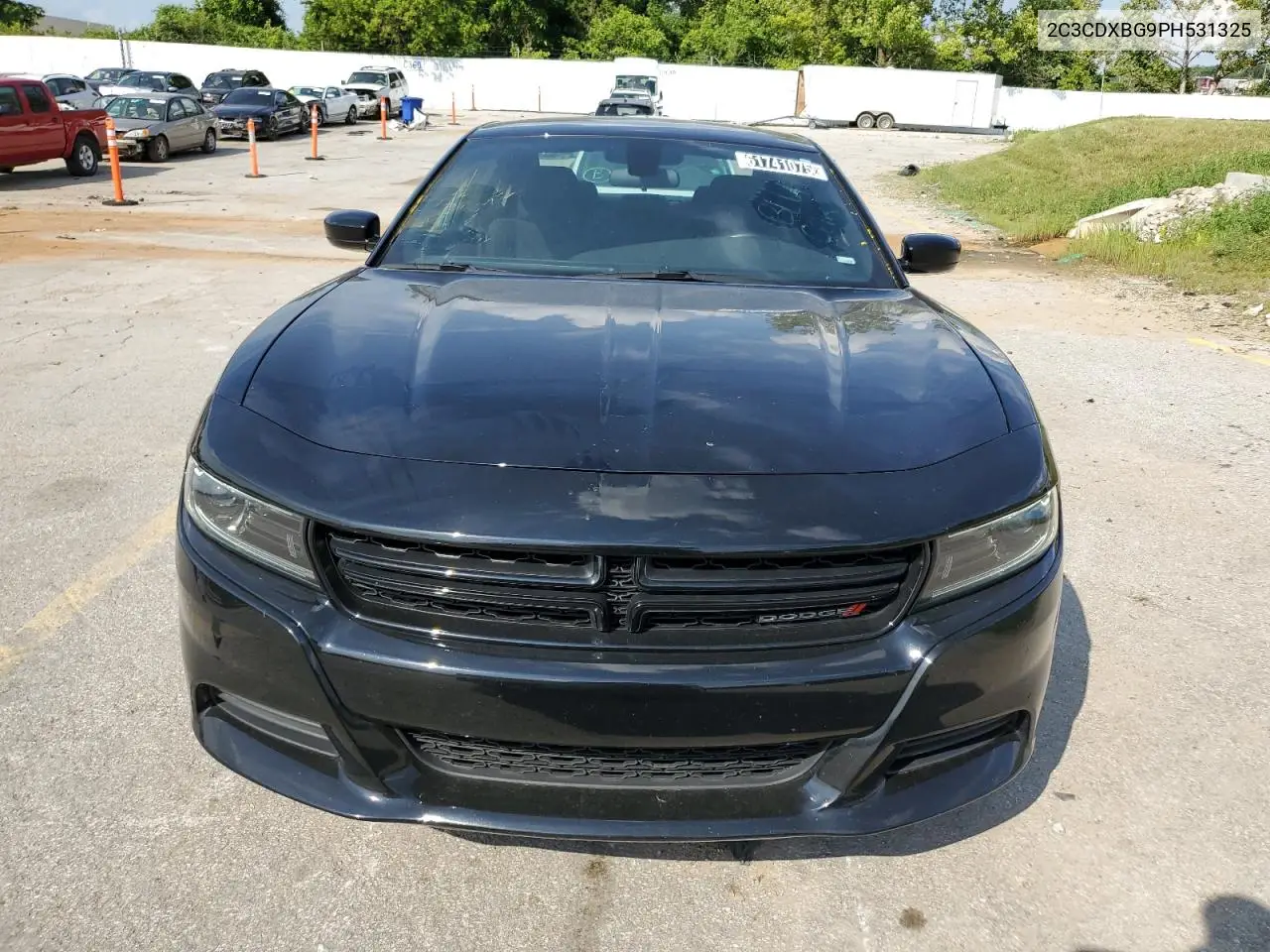 2023 Dodge Charger Sxt VIN: 2C3CDXBG9PH531325 Lot: 61741075