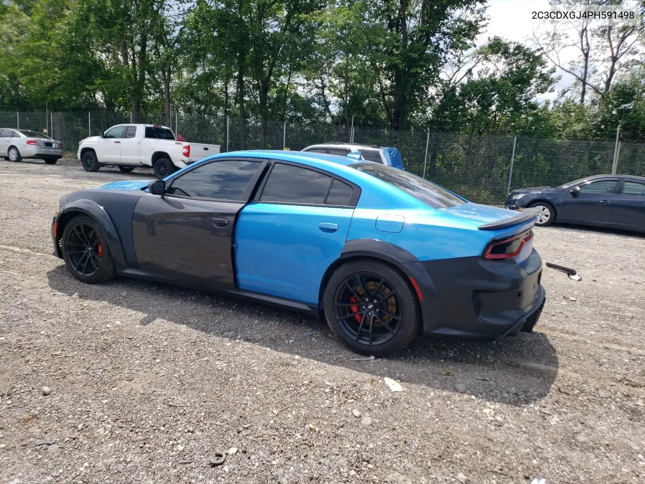2023 Dodge Charger Scat Pack VIN: 2C3CDXGJ4PH591498 Lot: 62365845