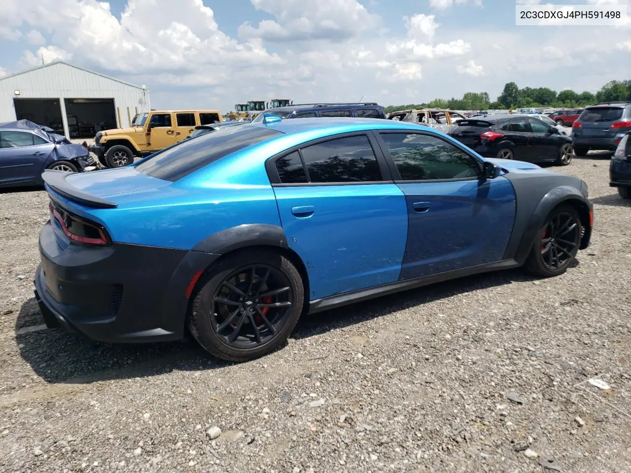 2023 Dodge Charger Scat Pack VIN: 2C3CDXGJ4PH591498 Lot: 62365845