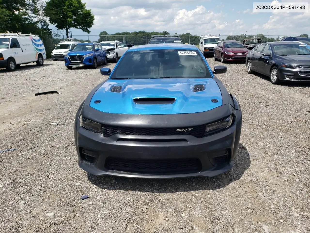 2023 Dodge Charger Scat Pack VIN: 2C3CDXGJ4PH591498 Lot: 62365845
