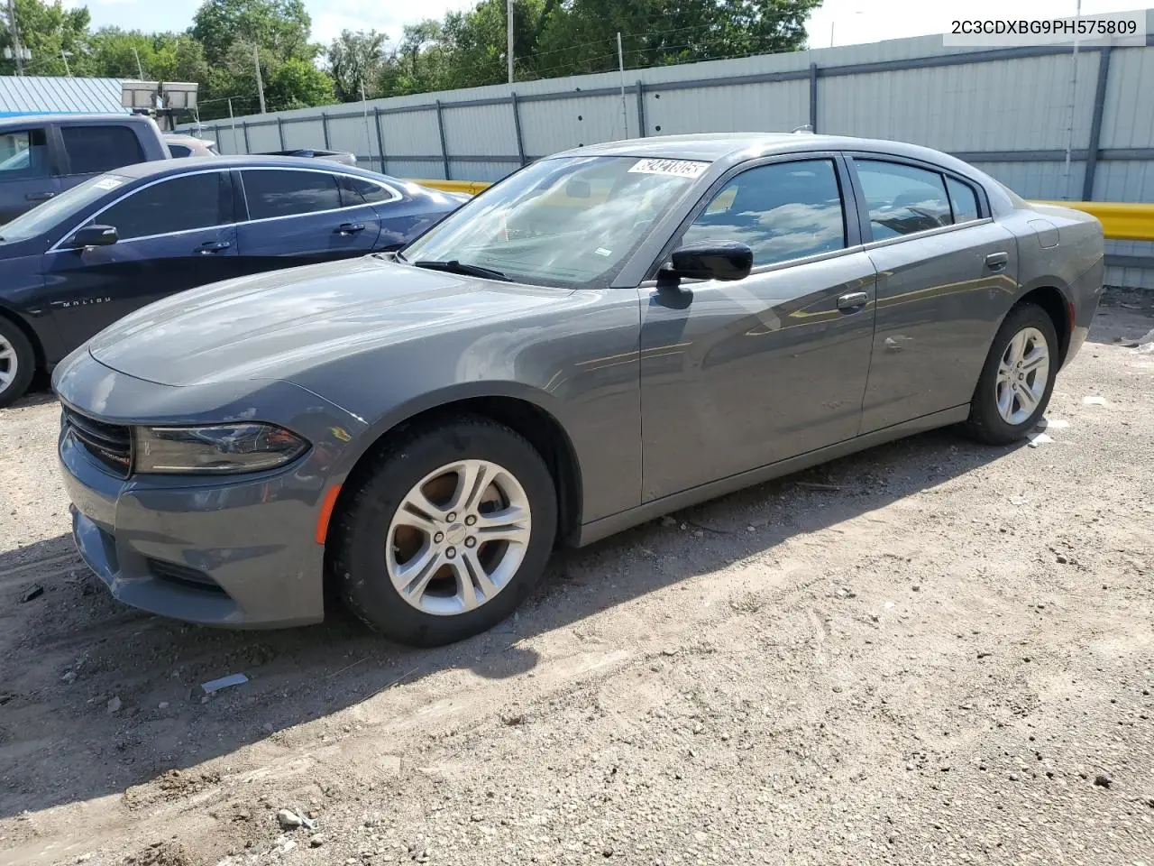2023 Dodge Charger Sxt VIN: 2C3CDXBG9PH575809 Lot: 62421805