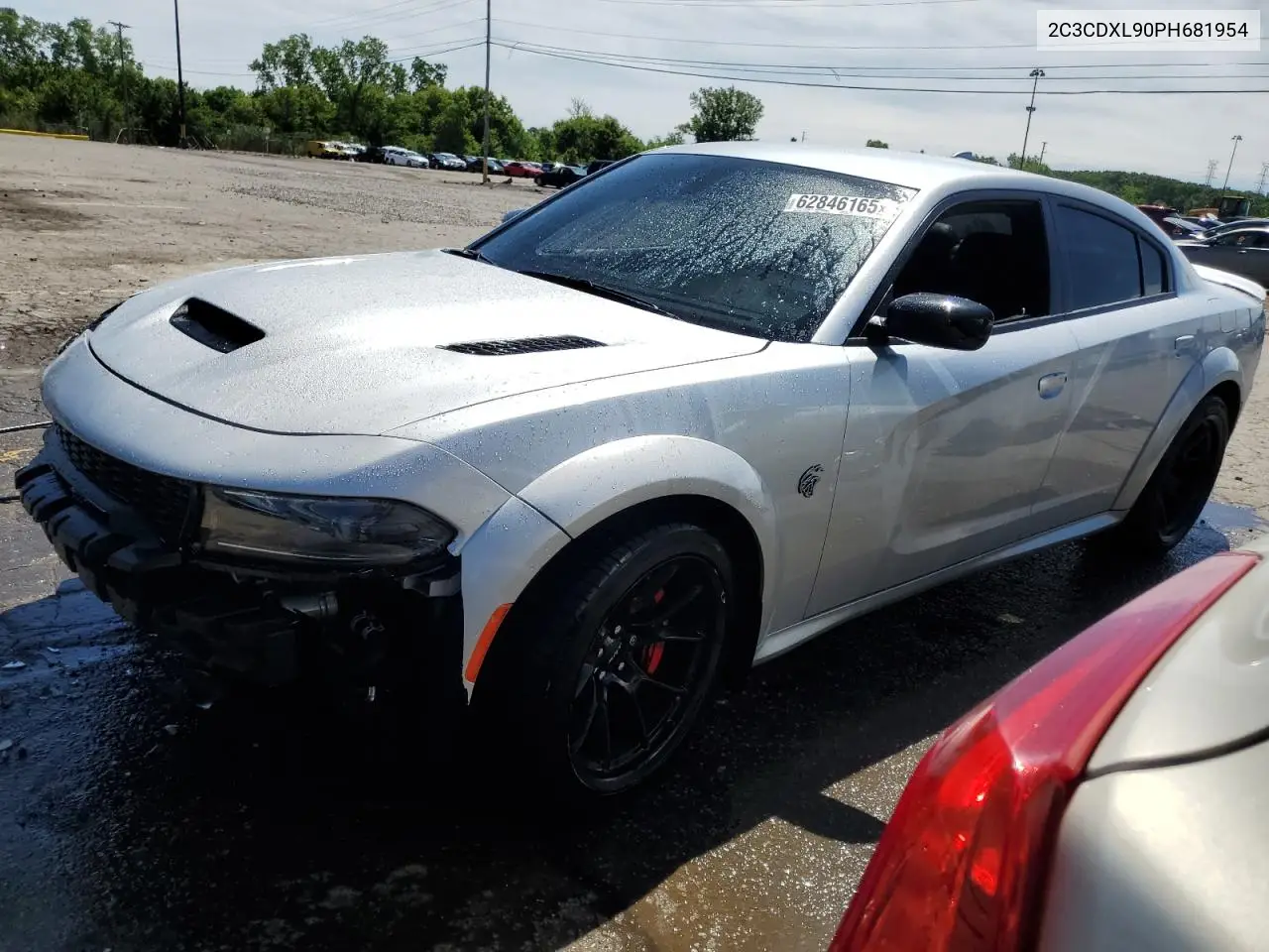 2023 Dodge Charger Srt Hellcat VIN: 2C3CDXL90PH681954 Lot: 62846165