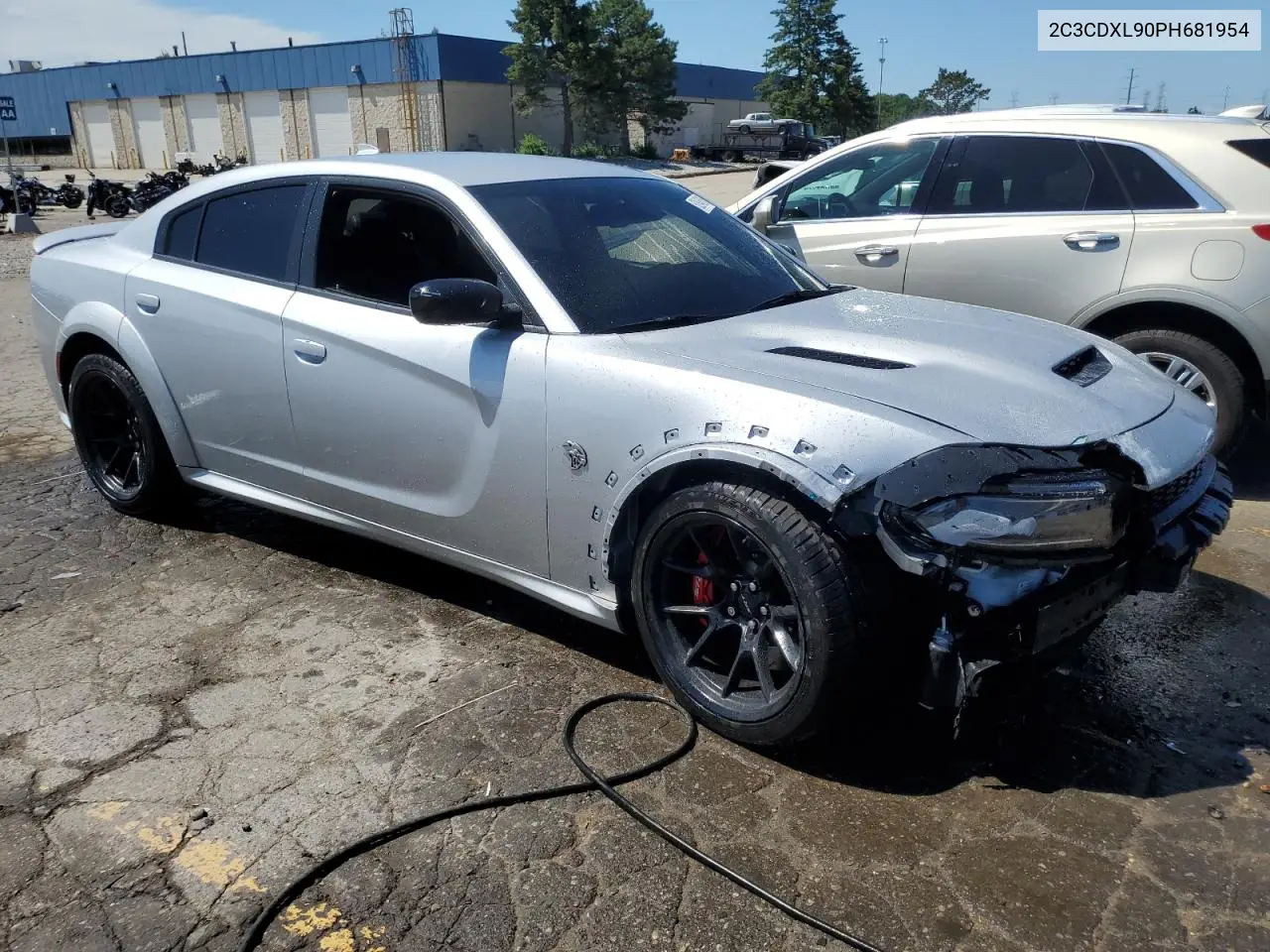 2023 Dodge Charger Srt Hellcat VIN: 2C3CDXL90PH681954 Lot: 62846165
